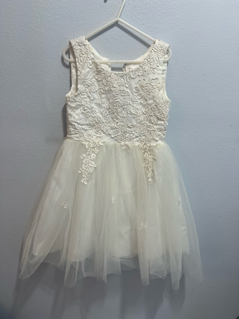 Girls Flower Girl Dress Mini Bride 4-5T